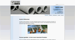 Desktop Screenshot of huber-roetz.de